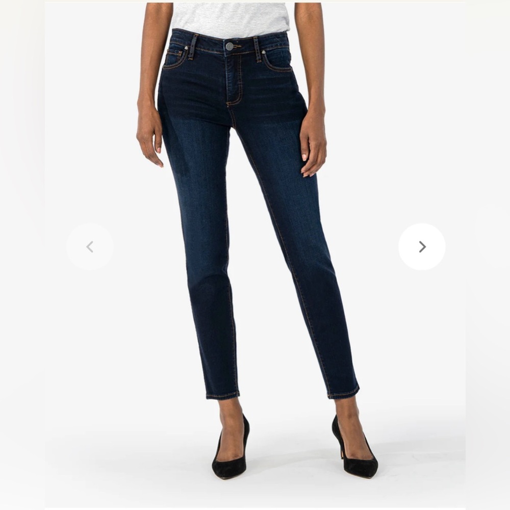 Kut From The Kloth Donna Fab Ab Ankle skinny high rise Jean size 10